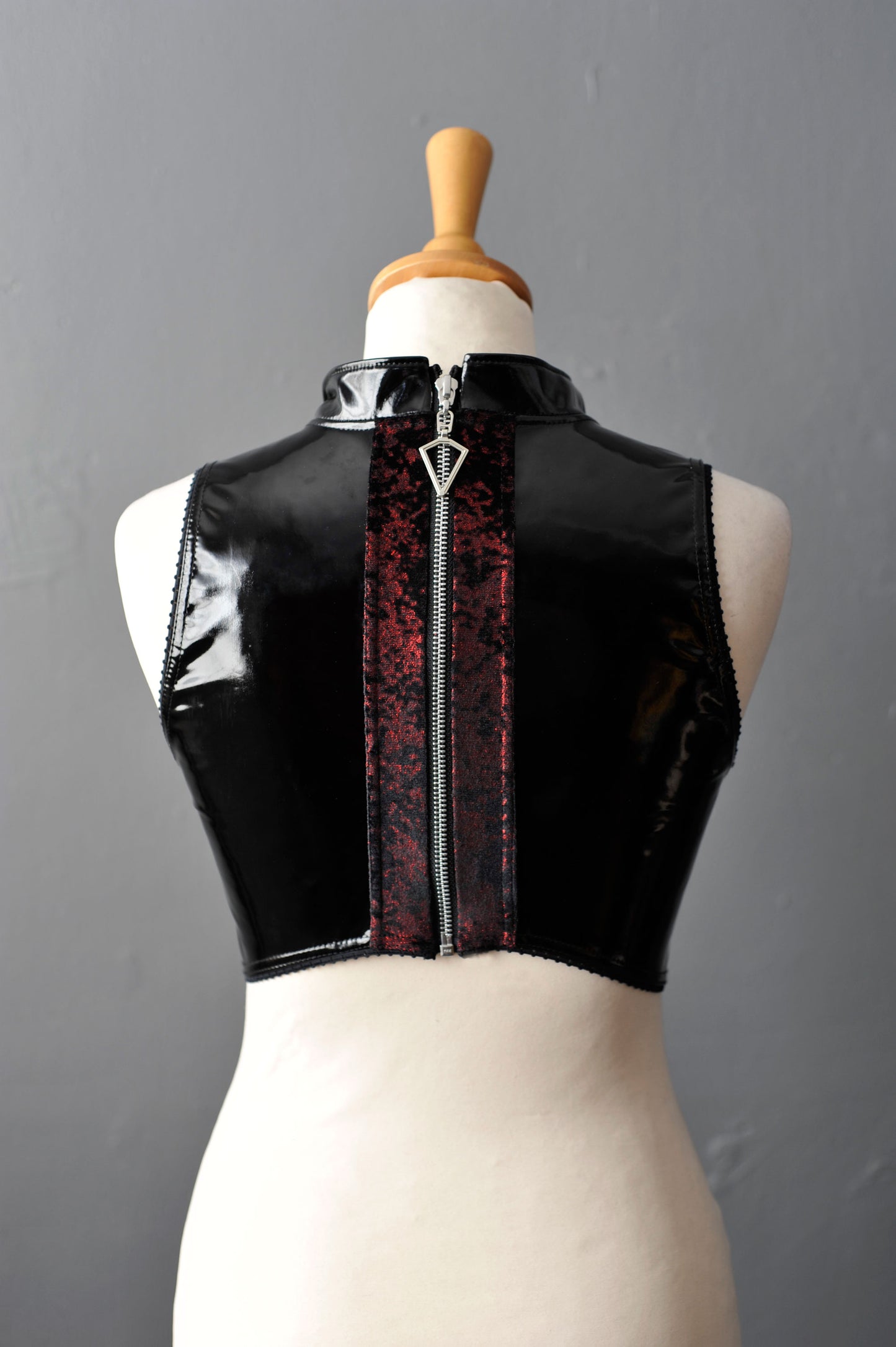 Zip Back Fetish Clothing