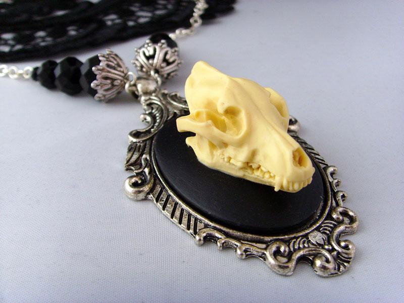 Wolf Skull Necklace