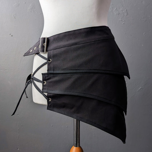 Dystopian Half Mini Skirt