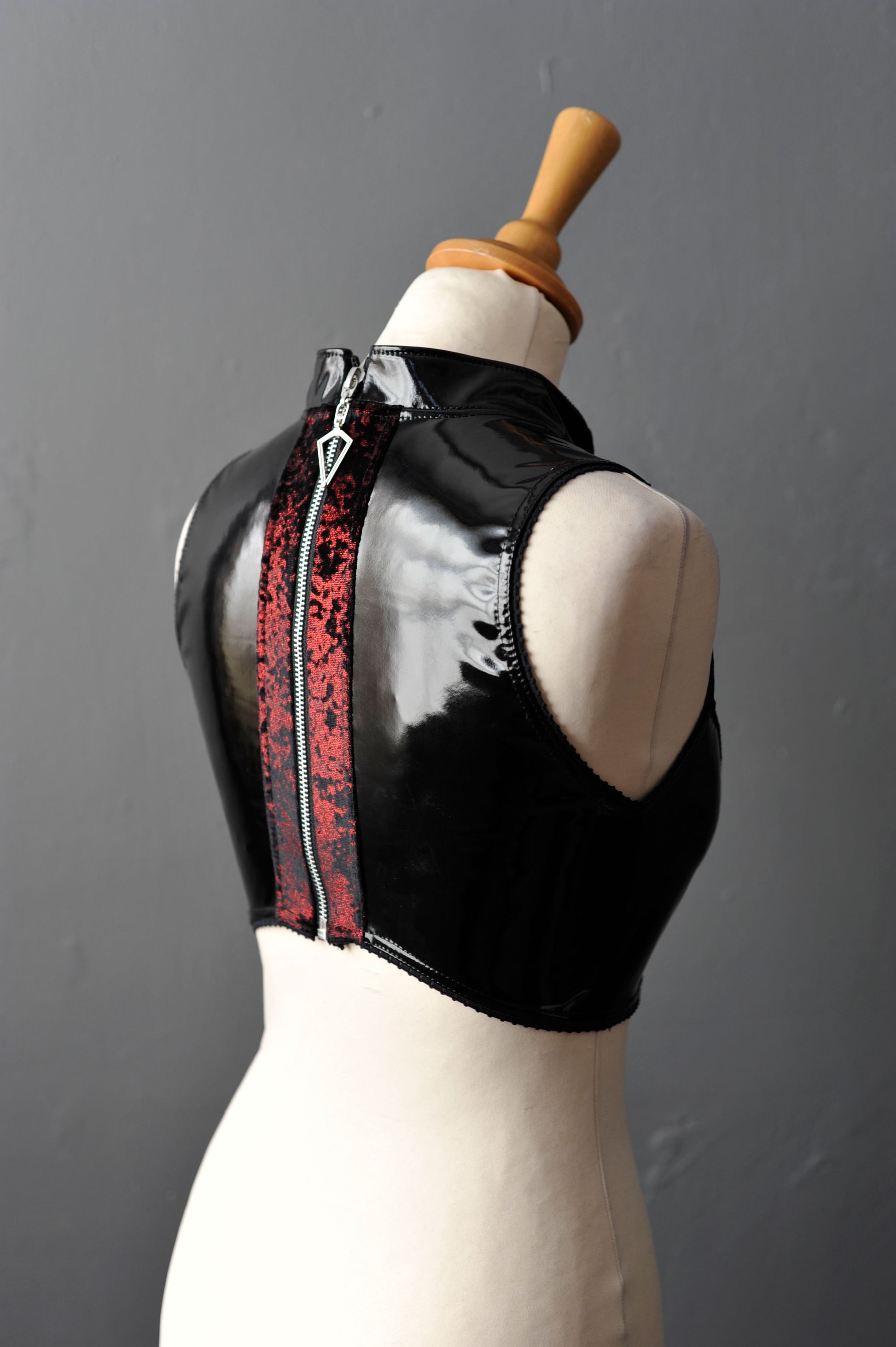 Shiny Skintight Fetish Top