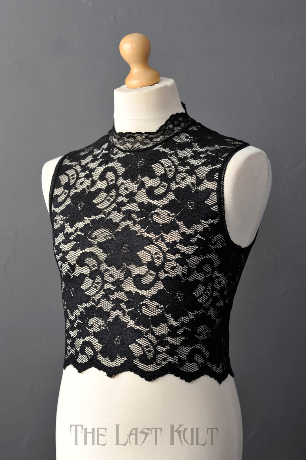 Vest See through Lace Short Vest main image 1