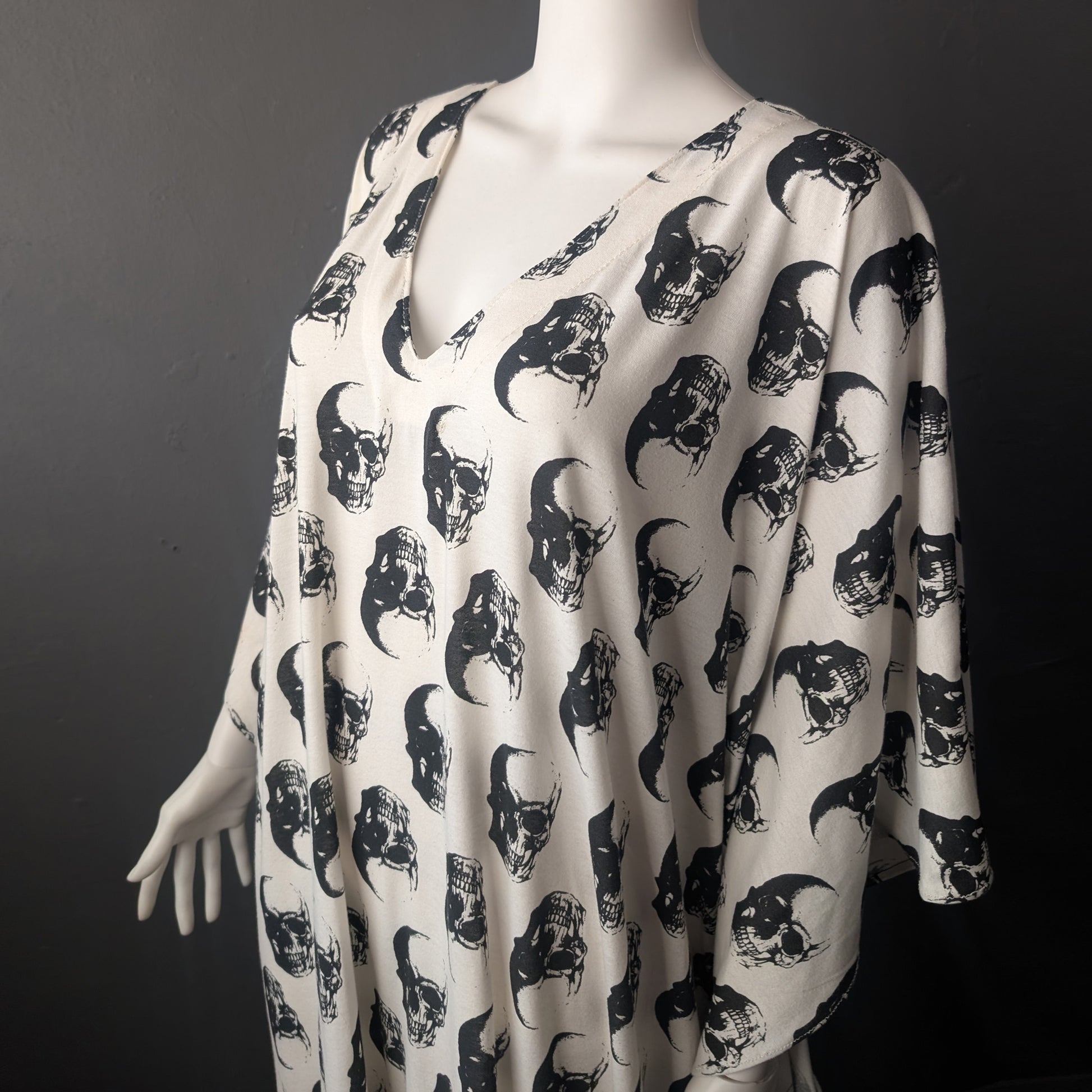 Ossuary Kaftan Dress in White