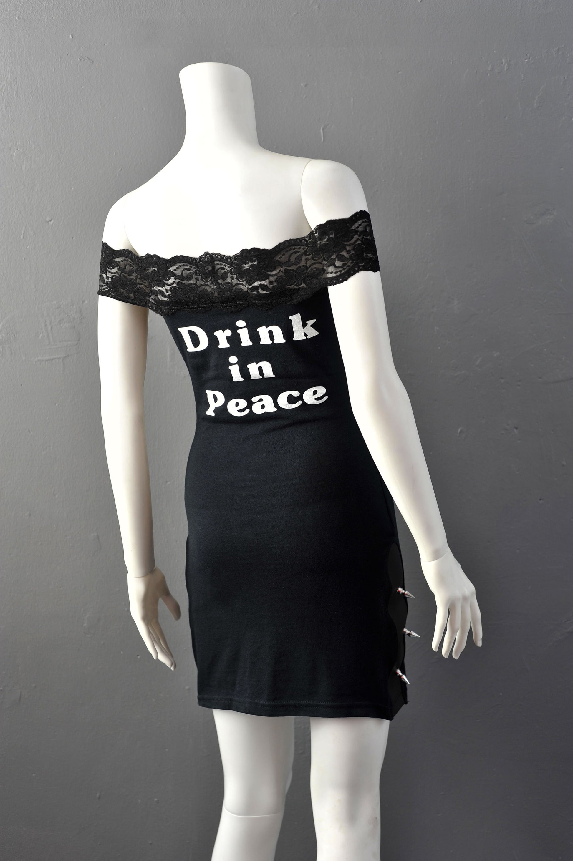 Off The Shoulder Gothic Dress